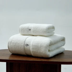Customized Cotton High Quality Bath Towels Bathroom Towel Set 500gsm-600gsm Luxury Hotel Towel Quick Drying Absorbent Soft Touch