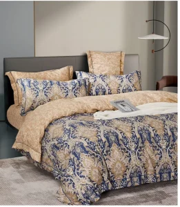 Customized Cotton Printed Comforter Bedding Sets Single Queen King Size with 5 6 7 Pcs New Filled Comforter