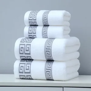 Customized Cotton Towels Premium Face Towel Highly Absorbent and Soft Solid Color Fancy Bath Facial Cloths Fast Drying Washcloth