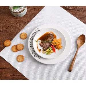 Customized Design Kitchen Place Mat Dining Table Placemat EVA Anti slip Mat