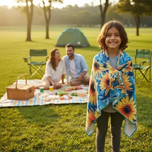 Customized Designs Supported Factory Direct Sales Beach Towel High Quality Multi-purpose Camping Towel