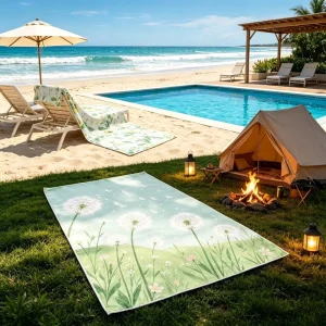 Customized Designs Supported Rectangle Beach Towel Factory Direct Sales Fashionable Design