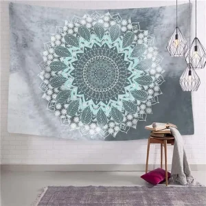 Customized Digital Printing Mandala Bohemian Boho Hippie Cotton Polyester Wall Hanging Tapestry for Home Decoration