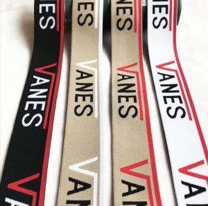 Customized Durable Jacquard Elastic Band for Soft Underwear Waistband Webbing