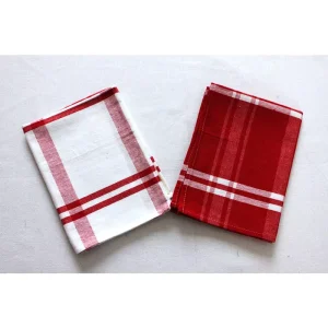 Customized Eco Friendly 100% Cotton Square Woven Multi Color Floral Kitchen Tea Towels Quick Dry Absorbent Towel