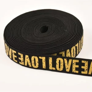 Customized Elastic Webbing High Knitted Woven Garment Accessories for Bags Shoes Home Textiles with Custom Logo