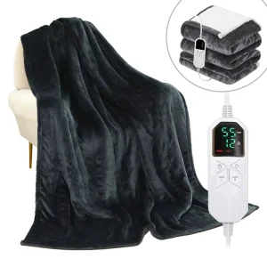 Customized Electric Blanket Bedsheet Heated Blanket Electric Throw Soft Fleece Electric Blanket