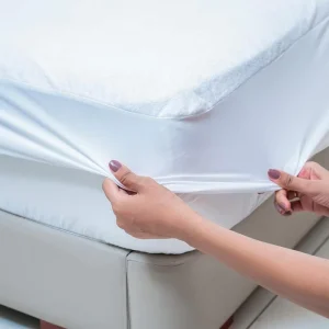 Customized Fitted Bed Cover Cotton Terry Towel Waterproof Mattress Protector