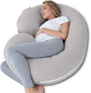 Customized Full Body Wig Voor Buik Ondersteuning Zwangerschap Kussen C Vorm Zwangerschaps Kussen Pregnancy Pillow