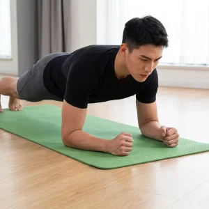 Customized High Density TPE Gym Mat Eco Friendly Odorless Non-Slip Fitness Training Mats for Home Gym Workout