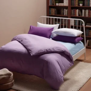 Customized High Quality Colorful Bedding Set Printed Plain Cotton Duvet Cover
