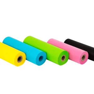 Customized High Quality Colorful Fireproof Biodegradable Polypropylene PP Nonwoven Fabric Roll