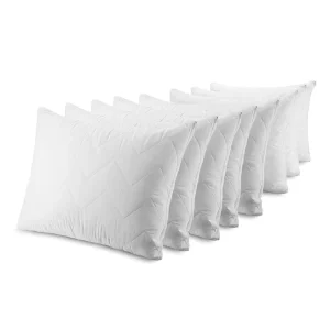 Customized High Quality Modern White Waterproof Hotel Collection Bed Pillows for Sleeping