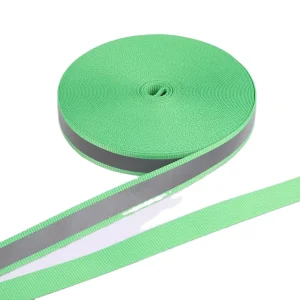 Customized High Visibility Reflective Polyester Webbing Sewing Textile Accessories