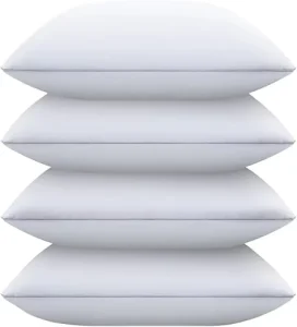 Customized Hotel Hospital Pillow Rectangular Bed Pillow Solid Insertion Pad White with Neck Features