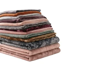 Customized Lightweight Bedding Warm Solid Color Fleece Throw Blankets for Bed