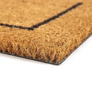 Customized Logo Mat Doormat Natural Coconut Fiber Blank Printed Coir Door Mat
