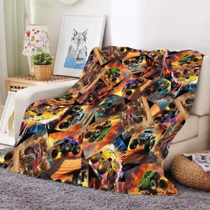 Customized Logo Printed Soft Plush Winter Warm Blankets Throws