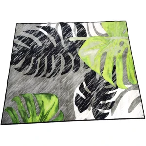 Customized Luxury Loop Pile Soft Floor Rug Large Carpet Living Bedroom Outdoor Decoration 3D Design Wool Silk Polyester Car Logo