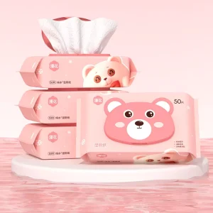 Customized Manufacturer of Baby Wipes for Facial Cleansing and Care Soft Cotton Tissue for Washing Face