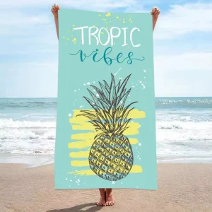 Customized Microfiber All Season Sand Free Beach Towel Quick Dry Hypoallergenic Hypoallergenic Beach Towel