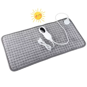 Customized Multi Functional Electric Washable Heating Soft Velvet Fabric Full Body Blanket Folding Cushion Warmer CE Certified