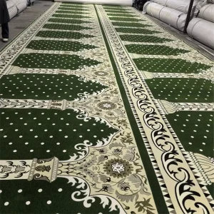 Customized Muslim Prayer Mat Wall to Wall Carpet Roll Mosque Prayer Carpet