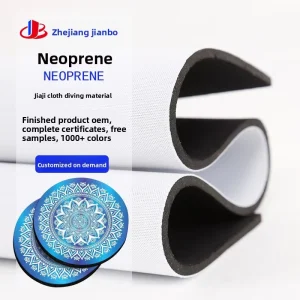 Customized Neoprene Cup Mat Diving Material Heat Insulation Embossed Non slip Sublimation Car Table Mat Coaster Multi function