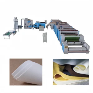 Customized Nonwoven Geotextile Production Line High Efficiency Fabric Making Machine with CE Certification