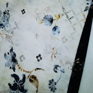 Customized Pattern 100% Polyester Fabric Digital Printing Floral Print Breathable Dimensional GRS Certified Girls