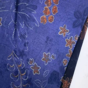 Customized Pattern 100% Polyester Fabric Slub Digital Printing Floral Print Soft Dimensional Girls Women Dresses Skirt