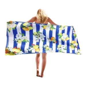 Customized Personalized Printed Microfiber Beach Towel High Quality Quick Drying Soft Absorbent Beach Towel