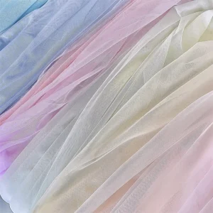 Customized Polyester Mesh Fabric 160 320 cm Tulle Fabric for Home Textile Dress Clothing Wedding Decorations