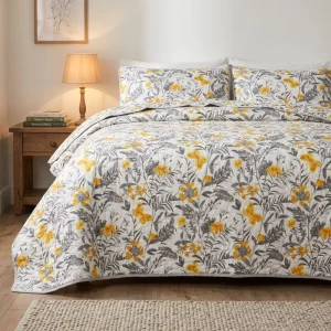 Customized Premium Lightweight Quilted Polyester Eco Friendly All Season Luxury Bedding Set