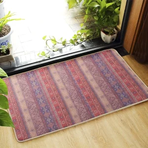 Customized Printed 3D Air Washable Spacer Mesh Fabric Foot Floor Door Mat