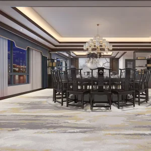 Customized Printed Tufted Jacquard Washable Nylon Eco-Friendly Hotel Carpet for Corridor Stair Banquet Hall Use
