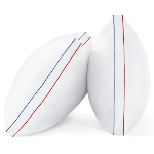 Customized Quality Hotel Collection Soft Microfiber Bed Pillows Cotton Pillow Covers Solid Marine Leaves Neck Support Insert