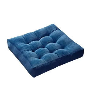 Customized Shredded Memory Foam Outdoor Sitting Pillow Square Floor Meditation Cushion for Support