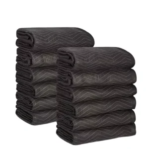 Customized Size Heavy Duty Furniture Moving Blankets 72 X 80 Furniture Pad Quilted Shipping Blanket