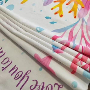Customized Sizes High Quality Custom Print Beach Towel Skin friendly Soft Beach Towels