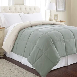 Customized Soft Microfiber Quilted Reversible Comforter Duvet Insert Bedding for All Seasons