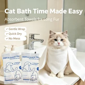 Customized Soft Pet Absorbent Towel PVA Chamois Super Absorbent Drying Cloth Dog Bathrobe Shammy Towel Grooming Pet Bath Towel
