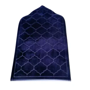 Customized Sponge-padded Muslim Prayer Mat with Knee & Forehead Support for Ramadan Islamic Prayer Rug