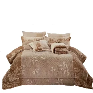 Customized Warm Soft Hotel King Bedding Comforter Sets for Home Hotel