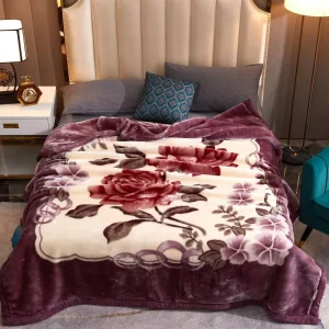 Customized Winter New Raschel Blanket Double Layer Thickening Wedding Milk Coral Magic Lai Velvet Winter Quilt