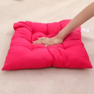 Customized Woven Polyester Cotton Throw Pillows for Home Decor and Outdoor Use Butt Seat Cushion OEKO-TEX Certified
