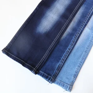 Customized Yarn Dyed Woven 180cm 14oz Cotton Poly Denim Fabric for Jeans Clothing Bags Home Textile Shoes