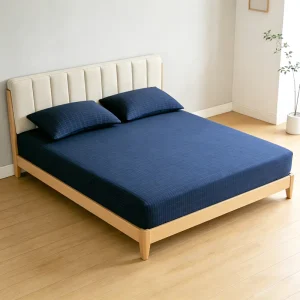 Customized a Grade Woven Earthing Fitted Sheet Set Solid Pattern Eco Friendly Grounding Bedding Sheet