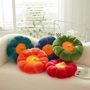 Cute Cartoon Bedside Cushion Skin Friendly Velvet Knitted Sleeping Pillow Cross Border Decorative Throw Pillows