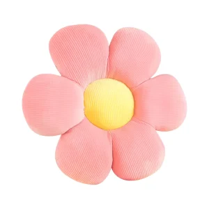 Cute Decorative Chamomile Flower Pillows Seat Home Decor Geometric Throw Pillow Pillowcase Cushion Covers Flower Cushion
